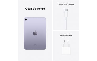 Ipad Mini 6 Wi-fi + Cellular 256gb Viola - Apple - APP.MK8K3TY/A