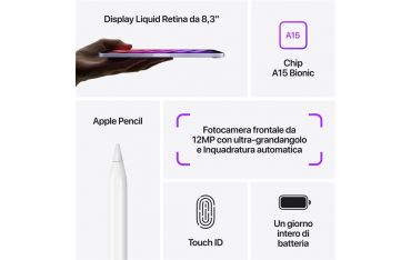 Ipad Mini 6 Wi-fi 64gb Galassia - Apple - APP.MK7P3TY/A