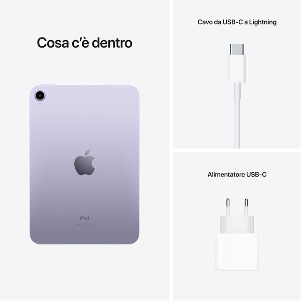 Ipad Mini 6 Wi-fi 256gb Viola - Apple - APP.MK7X3TY/A