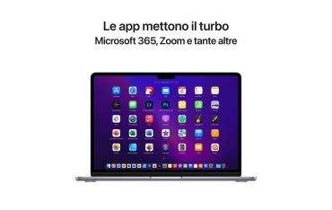 Macbook Air 13\" M2 Core 8 Cpu Core 10 Gpu 8gb/512gb - Grigio Siderale - Apple - APP.MLXX3T/A