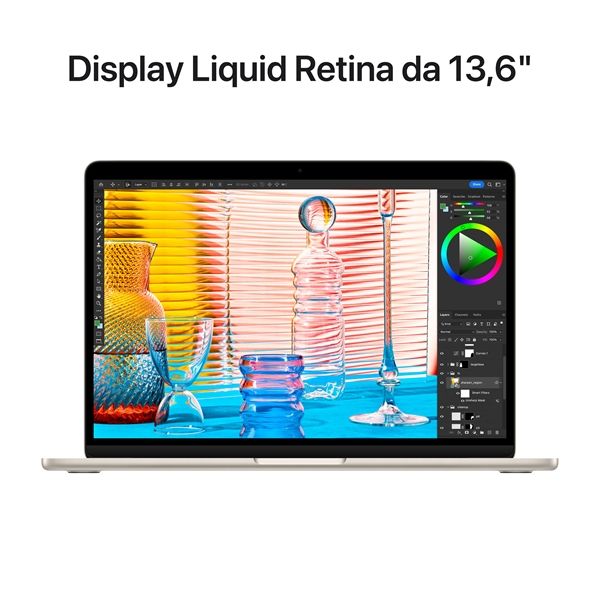 Macbook Air 13\" M2 Core 8 Cpu Core 10 Gpu 8gb/512gb - Galassia - Apple - APP.MLY23T/A