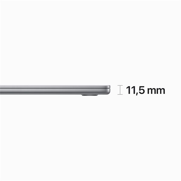 Macbook Air 15\" M2 Chip 8-core Cpu 10-core Gpu 256gb - Grigio Siderale - Apple - APP.MQKP3T/A