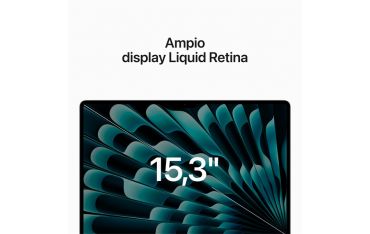 Macbook Air 15\" M2 Chip 8-core Cpu 10-core Gpu 256gb - Argento - Apple - APP.MQKR3T/A