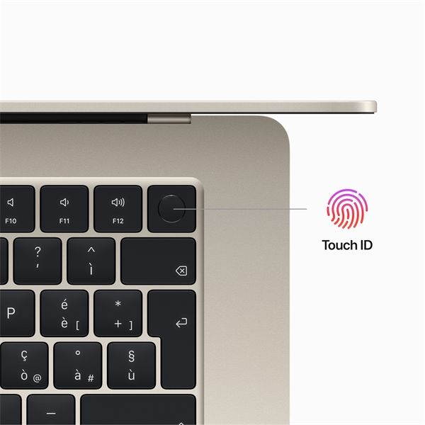 Macbook Air 15\" M2 Chip 8-core Cpu 10-core Gpu 256gb - Galassia - Apple - APP.MQKU3T/A