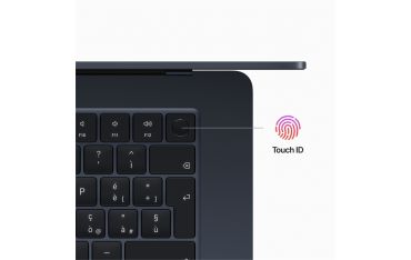 Macbook Air 15\" M2 Chip 8-core Cpu 10-core Gpu 512gb - Mezzanotte - Apple - APP.MQKX3T/A