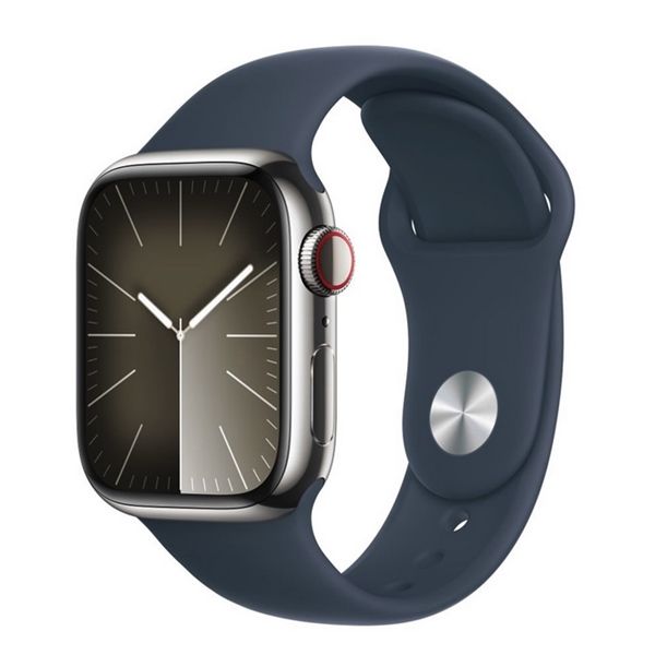 Watch Serie 9 Gps + Cellular 41mm Acciaio Argento - Cinturino Sport Blu
Tempesta S/m - Apple - APP.MRJ23QL/A