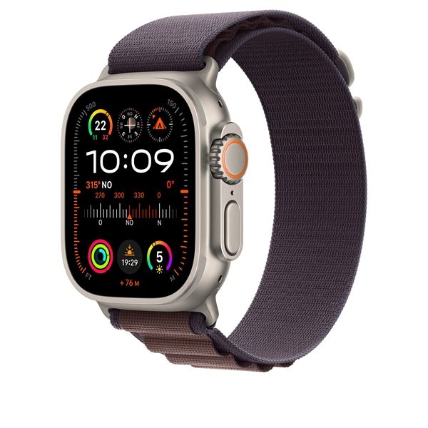 Cinturino Alpine Loop Indaco 49mm - L - Apple - APP.MT5R3ZM/A