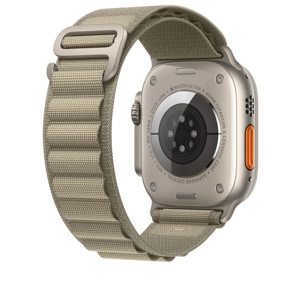 Cinturino Alpine Loop Oliva 49mm - M - Apple - APP.MT5U3ZM/A