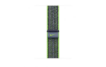 Cinturino Nike Sport Loop Bright Green/blu 45mm - Apple - APP.MTL43ZM/A