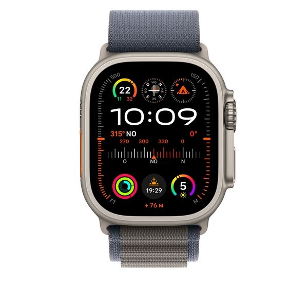 Cinturino Alpine Loop Blu 49mm - L - Apple - APP.MT5M3ZM/A