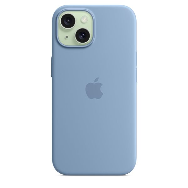 Custodia Apple Magsafe In Silicone Per Iphone 15 - Blu Inverno - Apple - APP.MT0Y3ZM/A