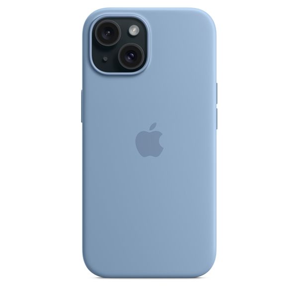 Custodia Apple Magsafe In Silicone Per Iphone 15 - Blu Inverno - Apple - APP.MT0Y3ZM/A