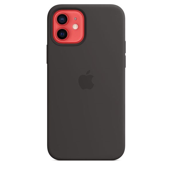 Custodia Apple Magsafe In Silicone Per Iphone 12/12 Pro - Nero - Apple - APP.MHL73ZM/A