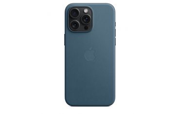 Custodia Magsafe In Tessuto Per Iphone 15 Pro Max - Blu Pacifico - Apple - APP.MT4Y3ZM/A
