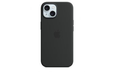 Custodia Apple Magsafe In Silicone Per Iphone 15 - Nero - Apple - APP.MT0J3ZM/A