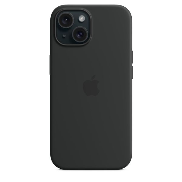 Custodia Apple Magsafe In Silicone Per Iphone 15 - Nero - Apple - APP.MT0J3ZM/A