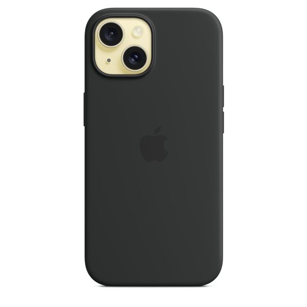 Custodia Apple Magsafe In Silicone Per Iphone 15 - Nero - Apple - APP.MT0J3ZM/A