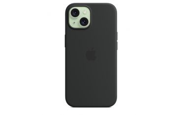 Custodia Apple Magsafe In Silicone Per Iphone 15 - Nero - Apple - APP.MT0J3ZM/A