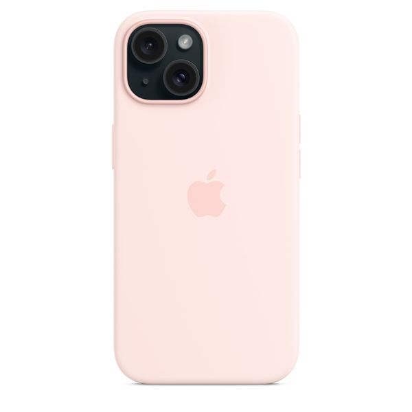 Custodia Apple Magsafe In Silicone Per Iphone 15 - Rosa Confetto - Apple - APP.MT0U3ZM/A