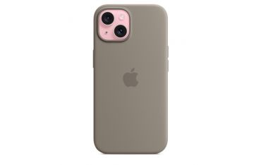 Custodia Apple Magsafe In Silicone Per Iphone 15 - Grigio Creta - Apple - APP.MT0Q3ZM/A