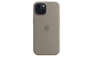 Custodia Apple Magsafe In Silicone Per Iphone 15 - Grigio Creta - Apple - APP.MT0Q3ZM/A