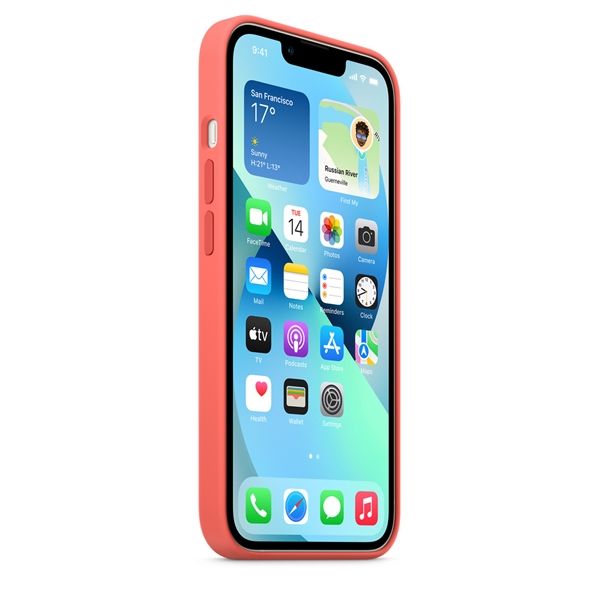 Custodia Apple Magsafe In Silicone Per Iphone 13 - Rosa Pomelo - Apple - APP.MM253ZM/A