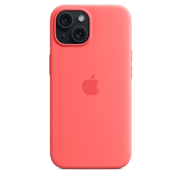 Custodia Apple Magsafe In Silicone Per Iphone 15 - Guava - Apple - APP.MT0V3ZM/A