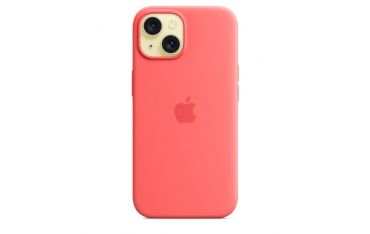 Custodia Apple Magsafe In Silicone Per Iphone 15 - Guava - Apple - APP.MT0V3ZM/A