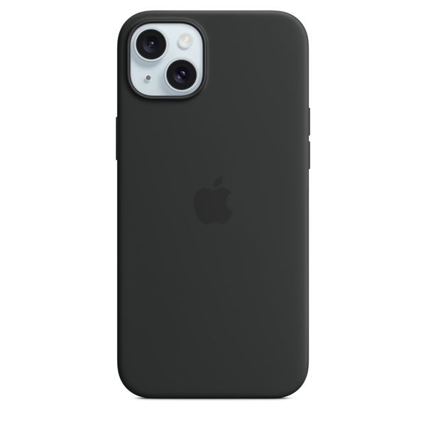 Custodia Apple Magsafe In Silicone Per Iphone 15 Plus - Nero - Apple - APP.MT103ZM/A