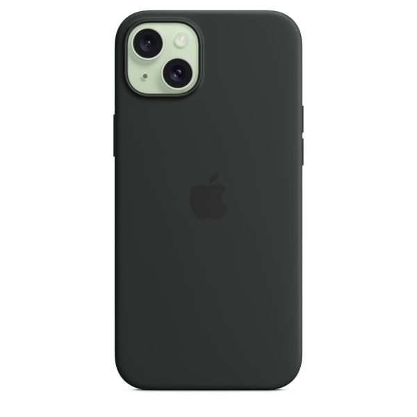 Custodia Apple Magsafe In Silicone Per Iphone 15 Plus - Nero - Apple - APP.MT103ZM/A