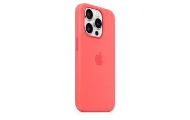 Custodia Apple Magsafe In Silicone Per Iphone 15 Pro - Guava - Apple - APP.MT1G3ZM/A
