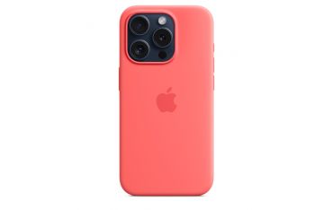 Custodia Apple Magsafe In Silicone Per Iphone 15 Pro - Guava - Apple - APP.MT1G3ZM/A