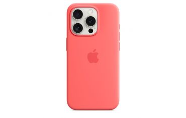 Custodia Apple Magsafe In Silicone Per Iphone 15 Pro - Guava - Apple - APP.MT1G3ZM/A