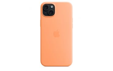 Custodia Apple Magsafe In Silicone Per Iphone 15 Plus - Aranciata - Apple - APP.MT173ZM/A