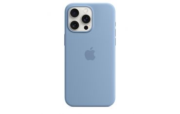 Custodia Apple Magsafe In Silicone Iphone 15 Pro Max - Blu Inverno - Apple - APP.MT1Y3ZM/A