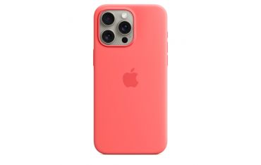 Custodia Apple Magsafe In Silicone Per Iphone 15 Pro Max - Guava - Apple - APP.MT1V3ZM/A