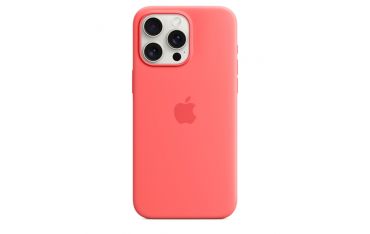 Custodia Apple Magsafe In Silicone Per Iphone 15 Pro Max - Guava - Apple - APP.MT1V3ZM/A