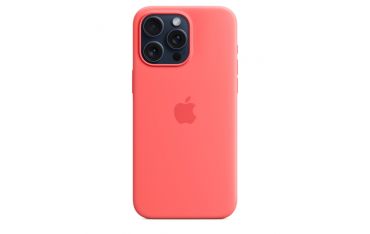 Custodia Apple Magsafe In Silicone Per Iphone 15 Pro Max - Guava - Apple - APP.MT1V3ZM/A