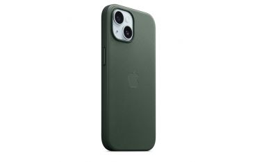 Custodia Magsafe In Tessuto Per Iphone 15 - Sempre Verde - Apple - APP.MT3J3ZM/A