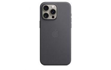 Custodia Magsafe In Tessuto Per Iphone 15 Pro Max - Nero - Apple - APP.MT4V3ZM/A