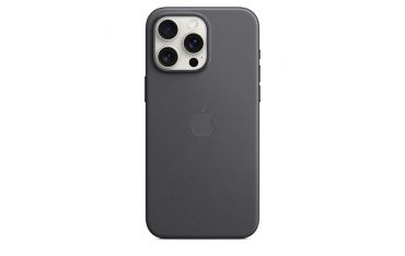 Custodia Magsafe In Tessuto Per Iphone 15 Pro Max - Nero - Apple - APP.MT4V3ZM/A