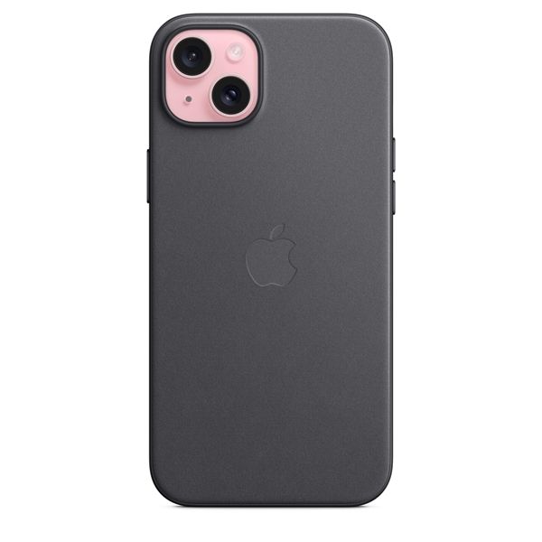 Custodia Magsafe In Tessuto Per Iphone 15 Plus - Nero - Apple - APP.MT423ZM/A