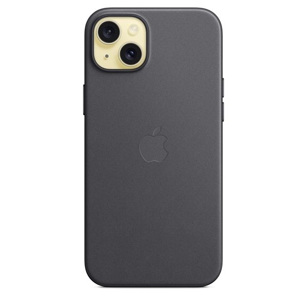 Custodia Magsafe In Tessuto Per Iphone 15 Plus - Nero - Apple - APP.MT423ZM/A