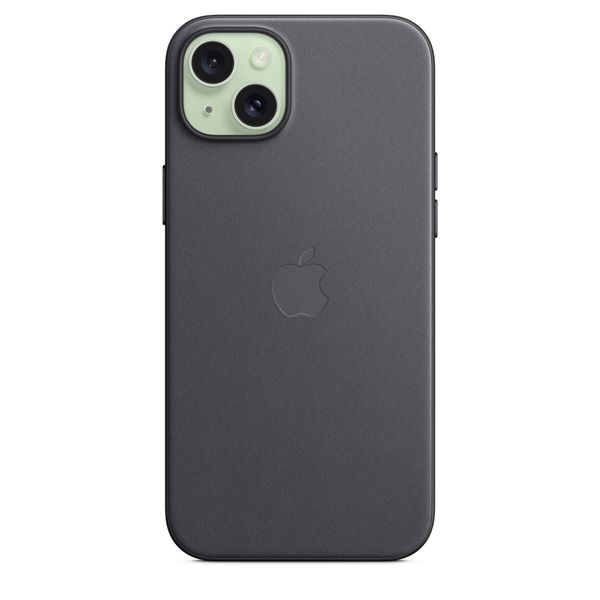 Custodia Magsafe In Tessuto Per Iphone 15 Plus - Nero - Apple - APP.MT423ZM/A