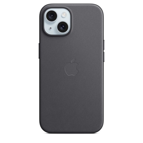 Custodia Magsafe In Tessuto Per Iphone 15 - Nero - Apple - APP.MT393ZM/A