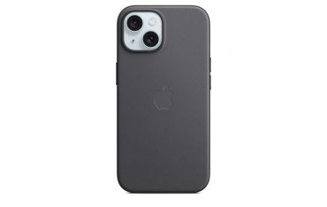 Custodia Magsafe In Tessuto Per Iphone 15 - Nero - Apple - APP.MT393ZM/A