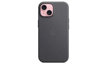 Custodia Magsafe In Tessuto Per Iphone 15 - Nero - Apple - APP.MT393ZM/A