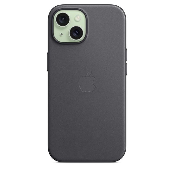 Custodia Magsafe In Tessuto Per Iphone 15 - Nero - Apple - APP.MT393ZM/A