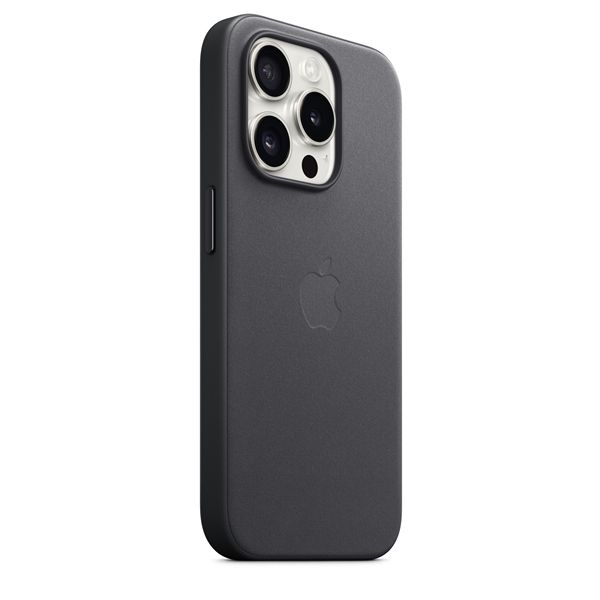 Custodia Magsafe In Tessuto Per Iphone 15 Pro - Nero - Apple - APP.MT4H3ZM/A