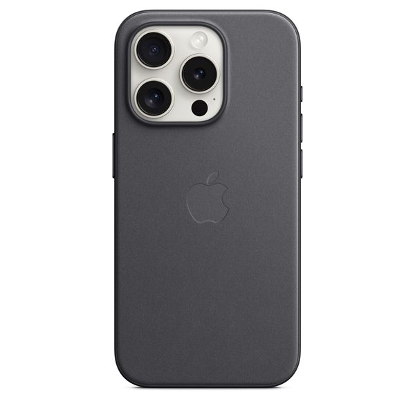 Custodia Magsafe In Tessuto Per Iphone 15 Pro - Nero - Apple - APP.MT4H3ZM/A